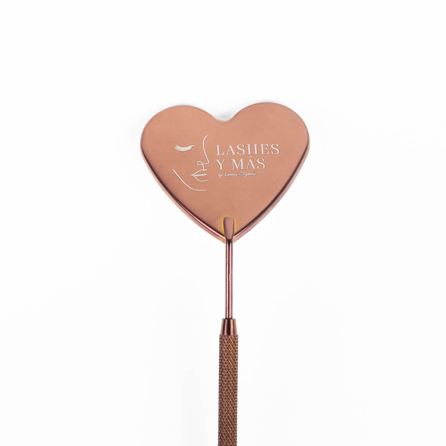 Heart Shaped Bronze Mirror
