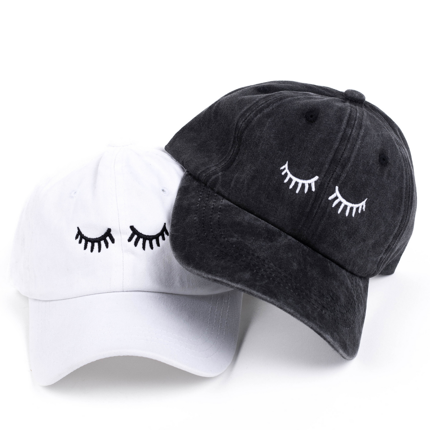 Eyelash Baseball Dad Cap