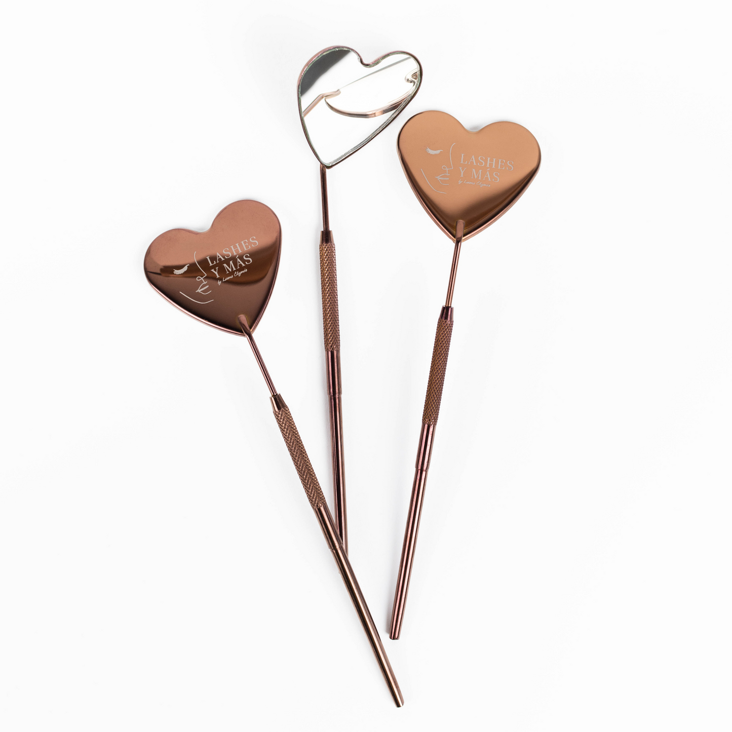 Heart Shaped Bronze Mirror